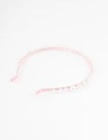 Kids Fabric Multi Size Pearl Headband