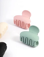 Acrylic Matte Mini Claw Clip 4-Pack