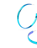 Shiny Smooth 58mm Hoop Earrings