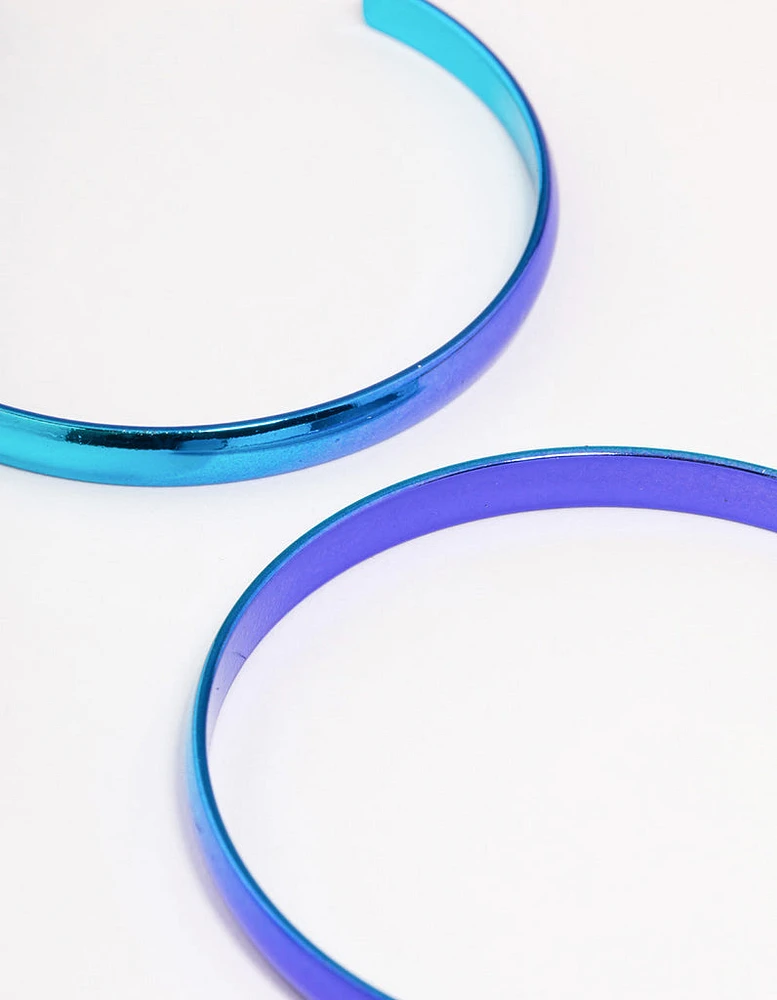Shiny Smooth 58mm Hoop Earrings