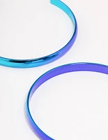 Shiny Smooth 58mm Hoop Earrings