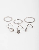 Titanium Flower & Trio Ball Nose 6-Pack