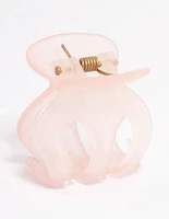 Pink Plastic Four Prong Mini Claw