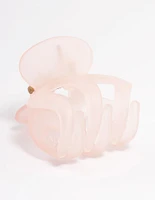 Pink Plastic Four Prong Mini Claw