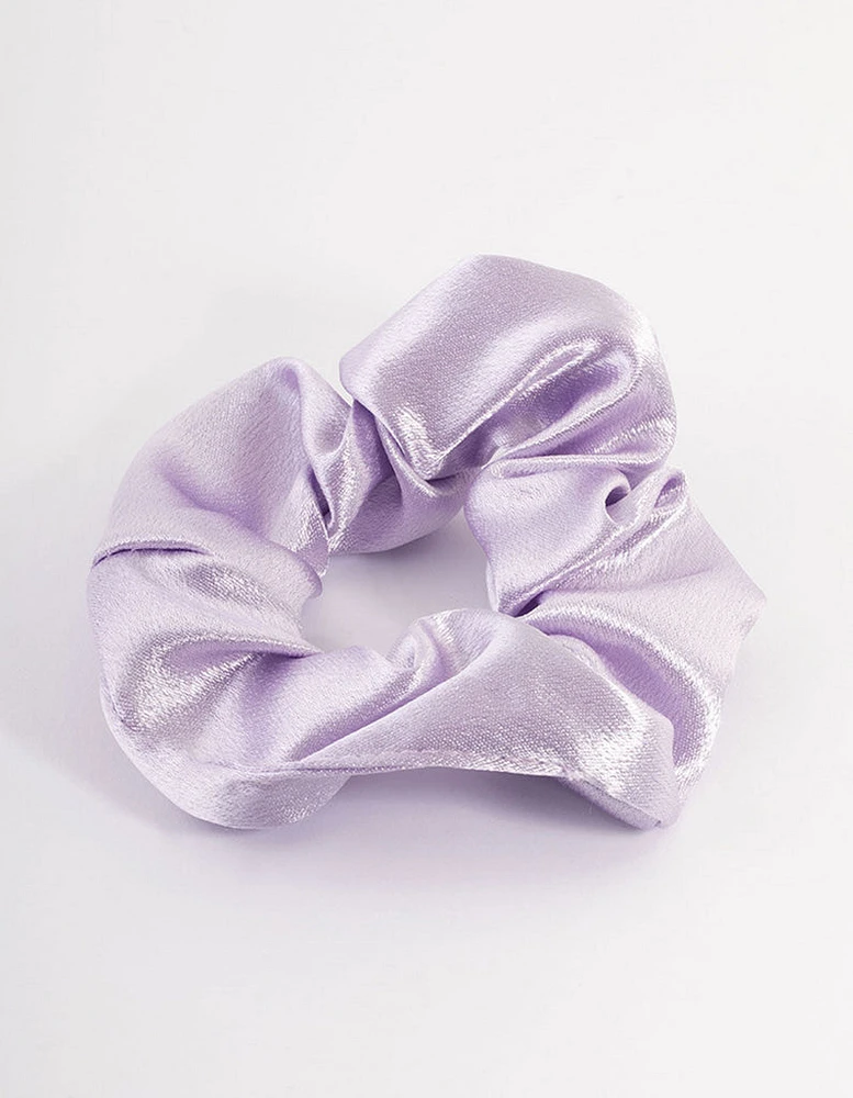 Fabric Satin Scrunchie