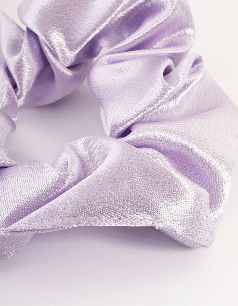 Fabric Satin Scrunchie