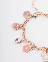 Kids Bunny Fun Charm Bracelet