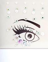 Acrylic Diamante Pearl Face Jewels