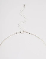 Silver Wheat Chain Necklace