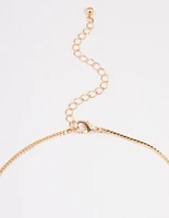 Gold Classic Wheat Chain Necklace