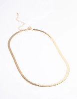 Gold Classic Snake Chain Necklace