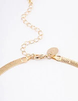 Gold Classic Snake Chain Necklace