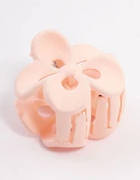 Blush Mini Frangipani Claw Clip