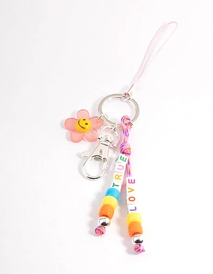 Small Flower Phone Charm