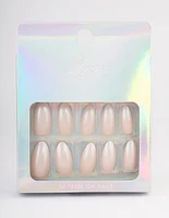 Pearl Iridescent Press On Nails