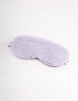 Lilac Fluffy Eye Mask