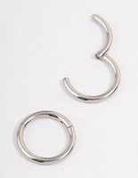 Surgical Steel Sleeper Earrings 8mm