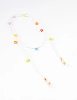 Beaded Flower Glasses Chain