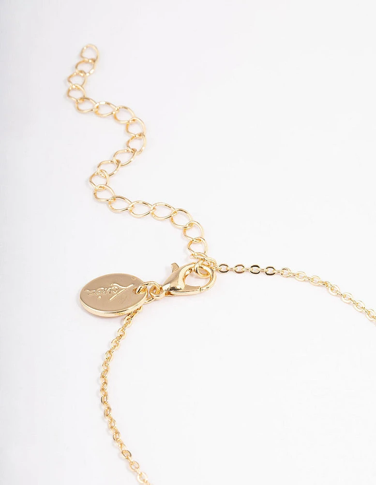 Gold Plated Angel Number '999' Layered Necklace