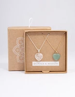 Mixed Shape Heart Necklace Pack