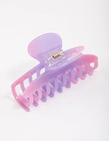 Pink & Purple Gradient Hair Claw Clip