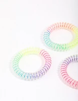 Rainbow Hair Coils 4-Pack