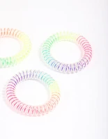 Rainbow Hair Coils 4-Pack