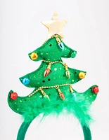 Kids Christmas Tree Headband