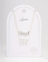 Silver Plated Angel Number '333' Necklace Pack