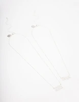 Silver Plated Angel Number '999' Necklace Pack