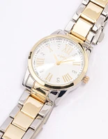 Gold & Silver Coloured Two Toned Watch