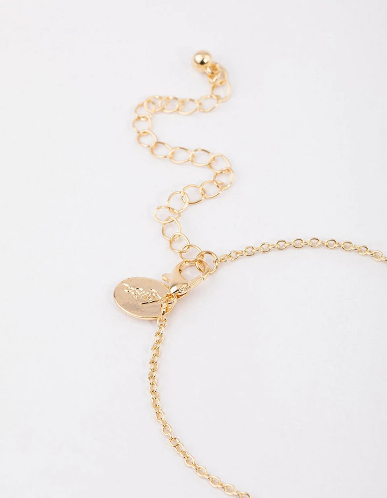 Gold & Silver Open Heart Bestie Necklace Pack