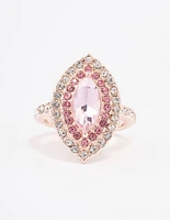 Rose Gold Opulent Marquise Ring