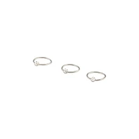 Surgical Steel Upper Ear Hoop Earrings