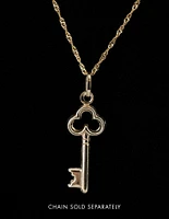 9ct Gold Key Pendant Charm