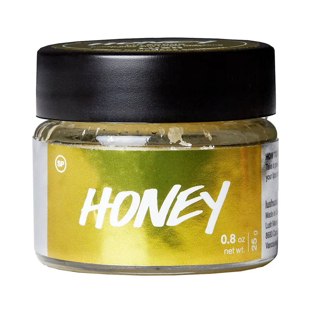 Honey exfoliant pour les lèvres 25g | Ingrédient Frais & Sans Cruauté | Lush Cosmétiques