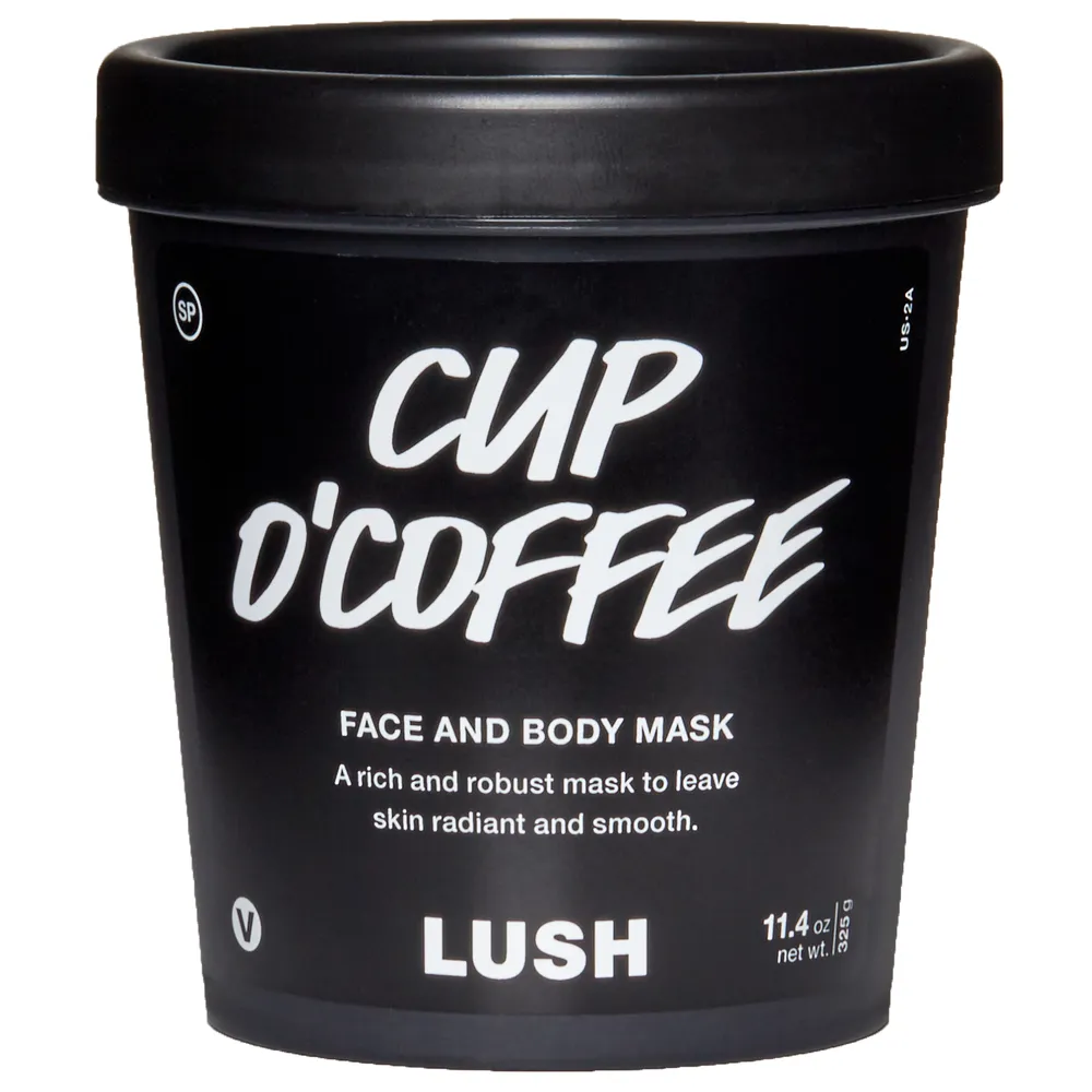 LUSH Fresh Handmade Cosmetics Cup O´ Coffee Face and Body Mask | Cruelty-Free & Fresh Ingredients Lush Cosmetics Kingsway Mall