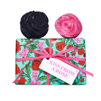 LUSH Fresh Handmade Cosmetics Kiss From A Rose Gift 315g | Cruelty-Free &  Fresh Ingredients | Lush Cosmetics | Upper Canada Mall