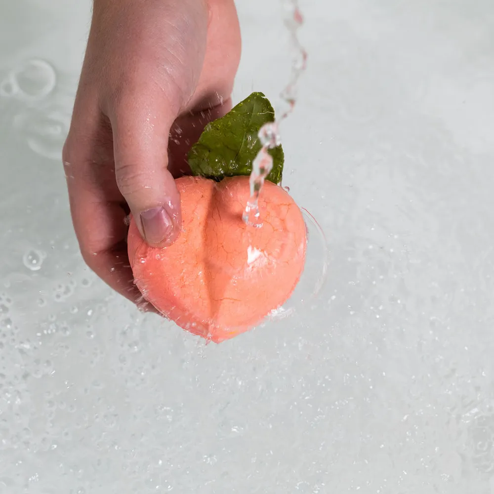 Peach Crumble pain moussant  200g | Ingrédient Frais & Sans Cruauté | Lush Cosmétiques