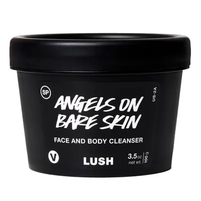 Angels on Bare Skin nettoyant pour le visage et corps | Ingrédient Frais & Sans Cruauté Lush Cosmétiques