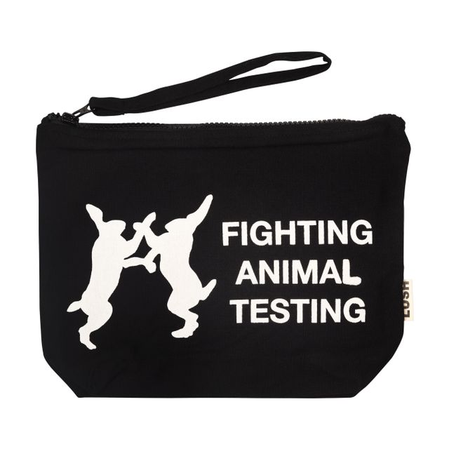 Lush Fighting Animal Testing Cosmetics Pouch | The Summit