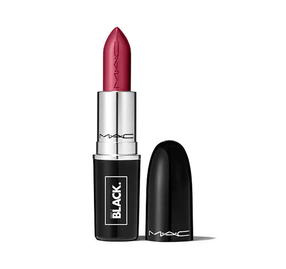 MAC x Make it Black Lustreglass Lipstick