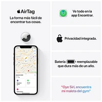 AirTag Apple MX542AM/A 4 Piezas
