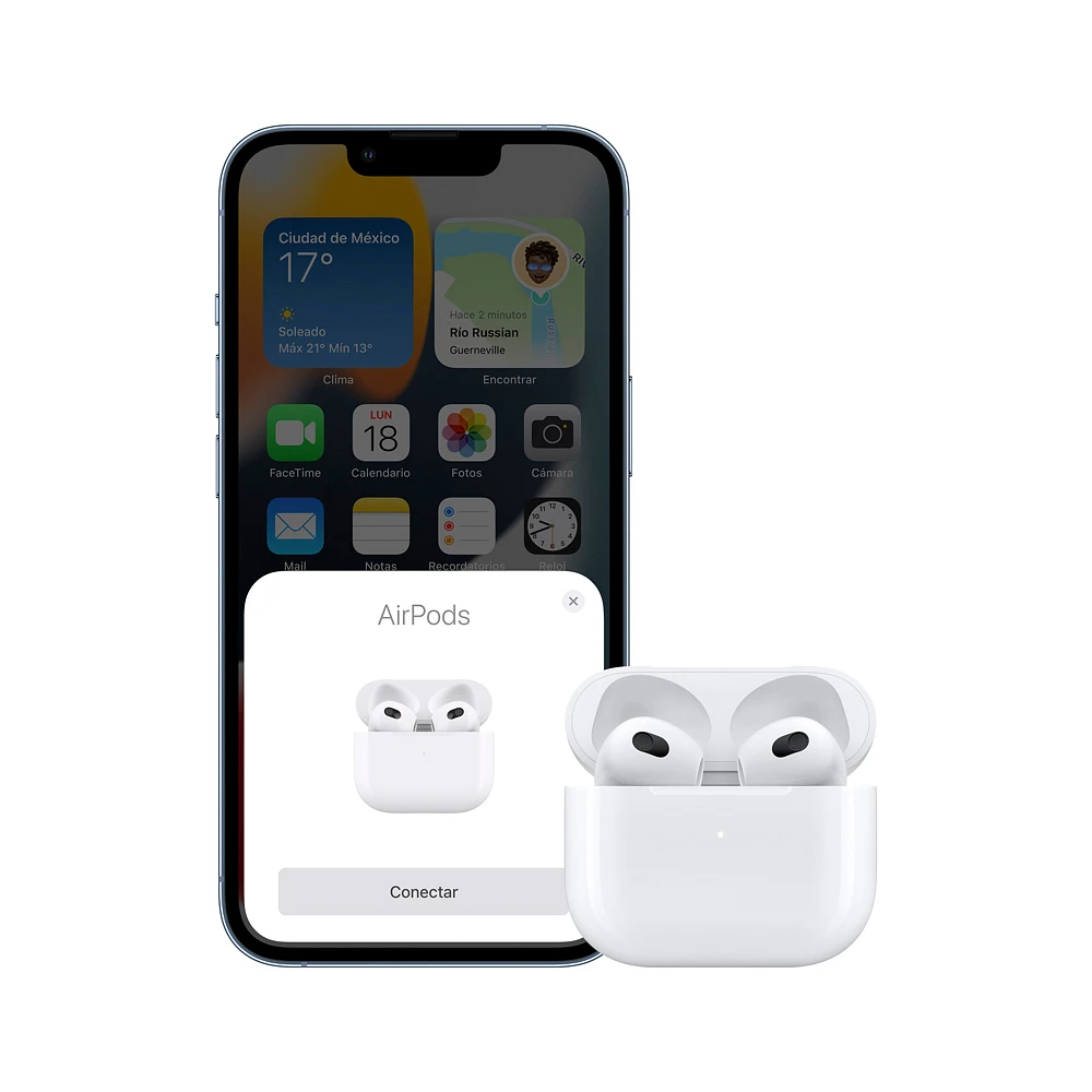 Audifonos Apple MME73AM/A AirPods 3er Generacion