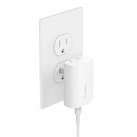 Cargador Belkin WCA005dqWH De Pared PD 30W USB-C Blanco