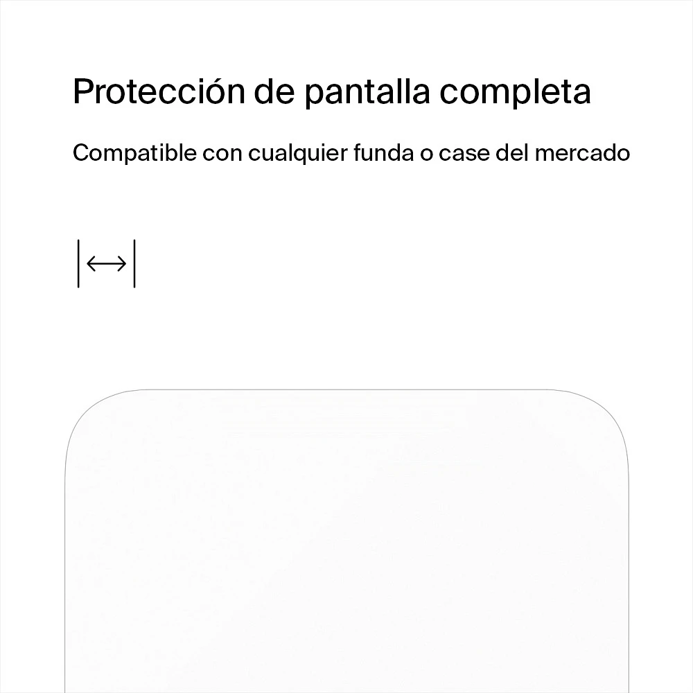 Mica Belkin iPhone 15 Plus Cristal Templado Transparente