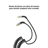 Cable EZQuest C10015 USB-C a USB-C 100W 1.5m Negro