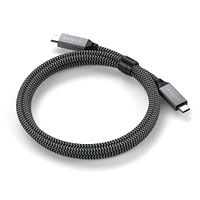 Cable Satechi ST-U4C80M USB-C a USB-C 100W 0.8m Gris