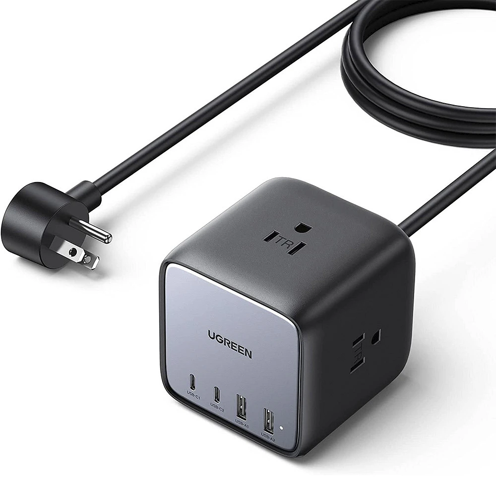 Cargador Ugreen 40861 De Pared USB-C Carga Rapida 65W Negro