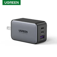 Cargador Ugreen De Pared 10334 USB-A + 2 USB-C 65W